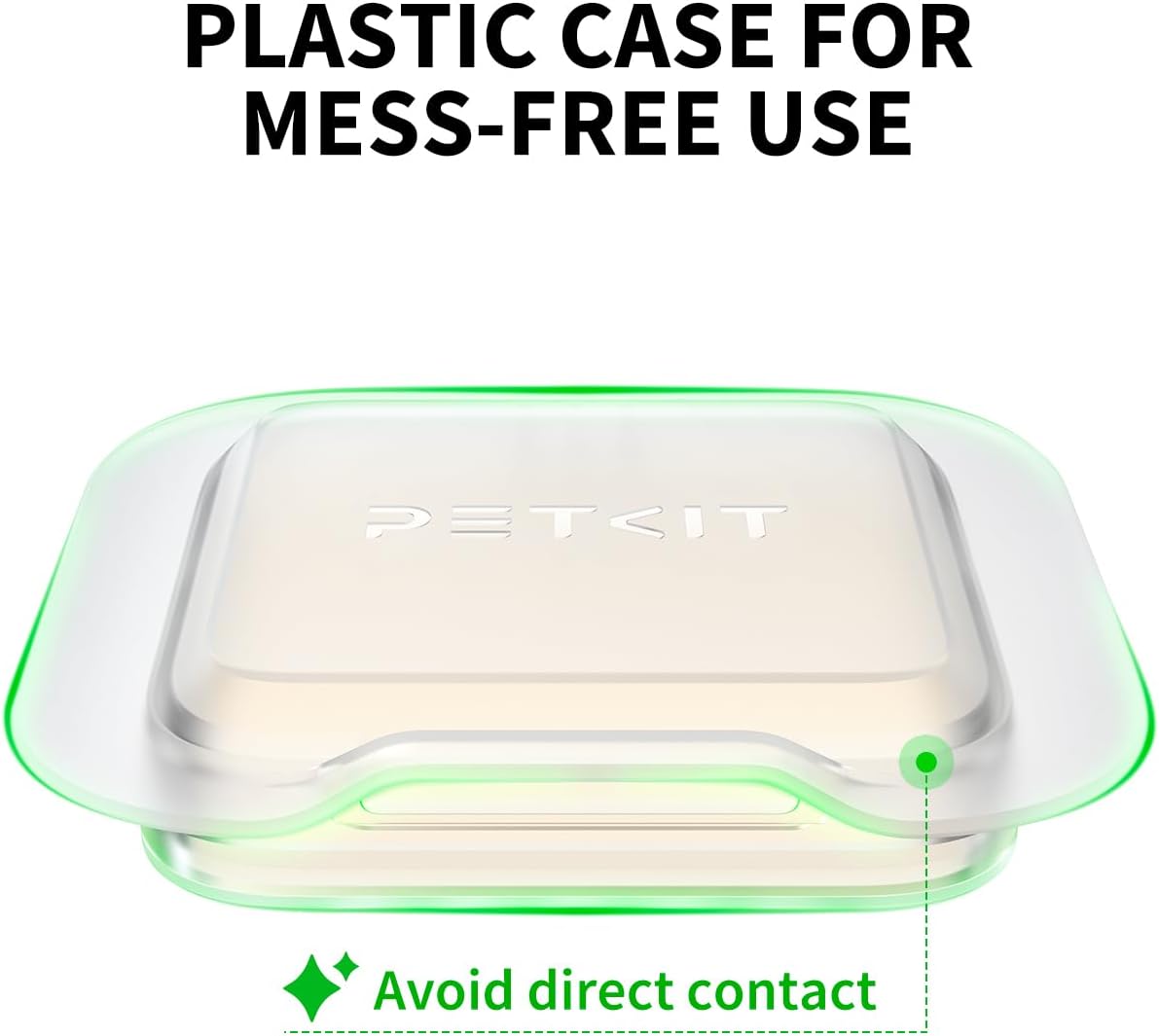PETKIT automatic cat litter box waste bin compartment with N50 2.0 cartridge installed