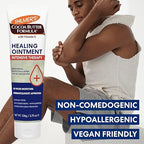 Fragrance free intensive skin therapy ointment suitable for facial slugging routines.