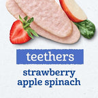 USA imported baby teethers individual wrapped packages for travel convenience.