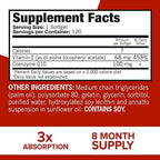 Dista-USA Qunol Ultra CoQ10 softgels close up view