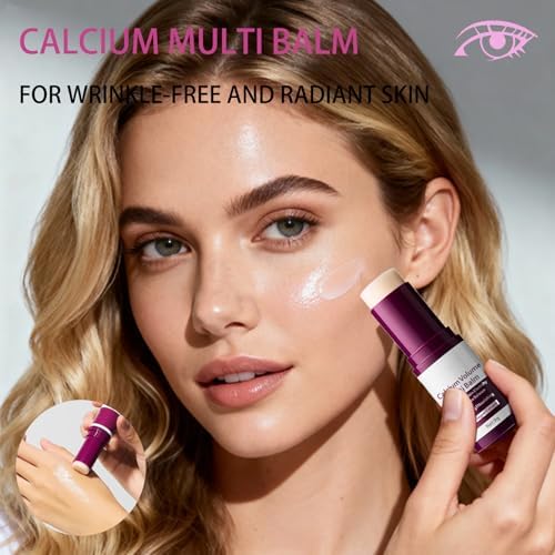 Collagen moisturizing balm stick showing the twisting mechanism and lightweight texture.