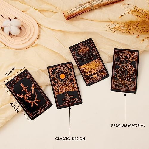 Sugeya tarot set accessories including chakra stones and wooden card holders