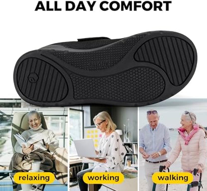FitVille 58 degree EVA cushioning sole technology for foot pain relief