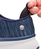 Close up of the Silvert's True Fit Insole System showing removable spacers for customizable width.