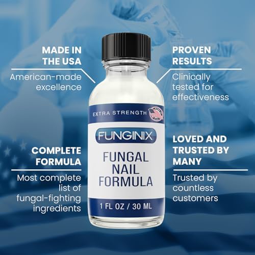 FUNGINIX botanical antifungal solution with tea tree and essential oils