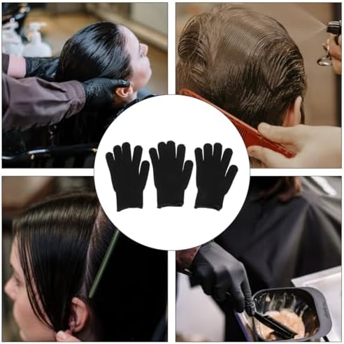 MERRYHAPY heat resistant hair curling iron mitten showing the stretchable wrist band.