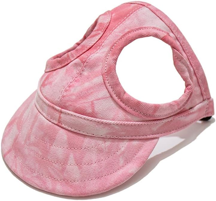 Leconpet Dog Baseball Cap Pet Hats with Big Ear Holes, Adjustable Baseball Caps for Small Medium and Large Dogs, Comfortable Pet Sun Hat with Adjustable Strap for Dogs and Cats (Red, Large) - Image 12