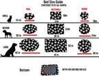 Polyspandex washable pet cushion protector fabric close up view