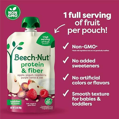 Beech-Nut iron and zinc toddler fruit and veggie pouch