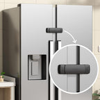 Eudemon French door refrigerator lock front view