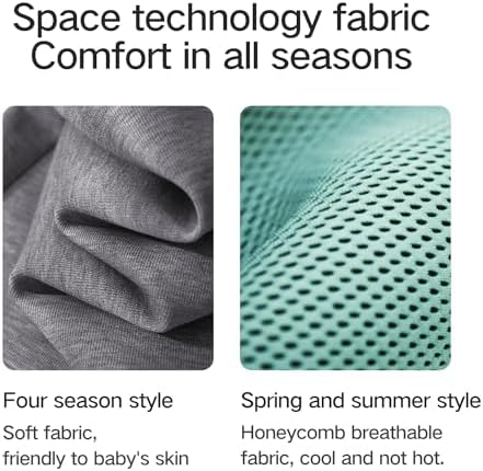 Close up of Yemkezo baby carrier adjustable head support
