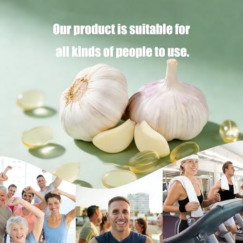 Louma aged garlic extract capsules showing safety seal and premium imported label details