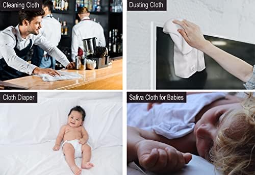 Ruvanti multi-purpose cotton burp cloths lifestyle