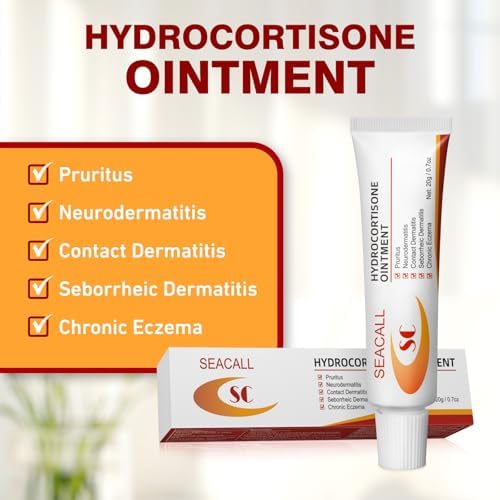 Seacall anti-itch ointment tube for dermatitis and skin rashes