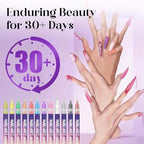 Professional nail art tool kit for home salon use