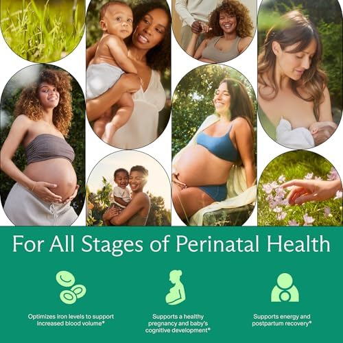 Needed Prenatal Iron Supplement label details