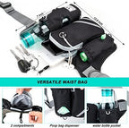 Components of the Shine Hai hands free pet walking system