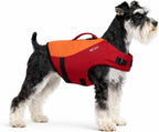 Dog Life Jacket, Sport Style Dog Float Coat with Excellent Buoyancy, Stylish Dog Swimming Safety Vest with Rescue Handle for Small Medium Large Dogs Orange-Red XL - Image 10