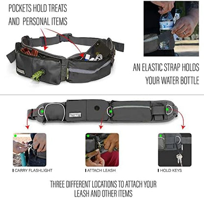 Durable metal hardware and stitching on Taksin leash
