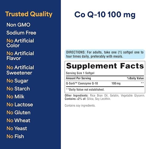 Puritan's Pride CoQ10 heart health supplement bottle lifestyle shot