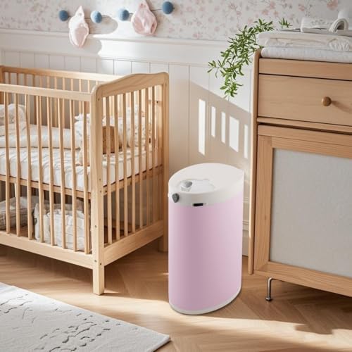 JM Yipeng 15 liter diaper disposal pail open lid view