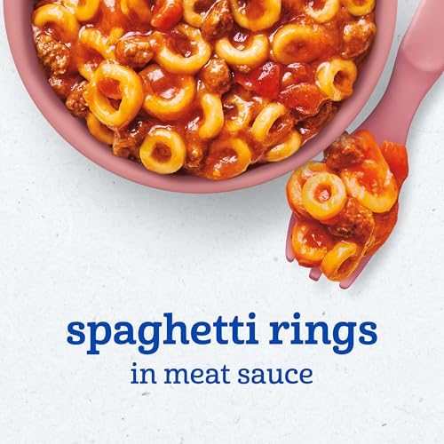 Gerber toddler spaghetti rings six pack multi tray display