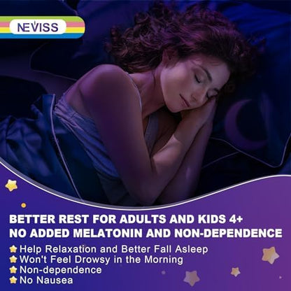 Neviss 5 in 1 magnesium supplement for adults and kids showcasing the authentic USA imported packaging.