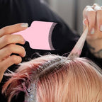 Three piece hair dyeing kit with different board dimensions