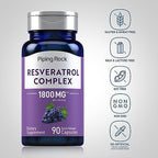 Piping Rock Resveratrol Complex capsules texture and form showcase
