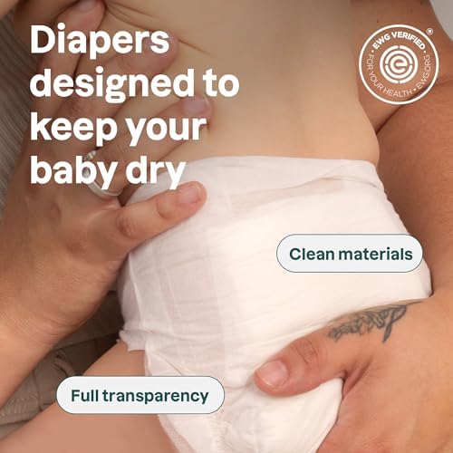 Side profile of Attitude eco-friendly baby diapers