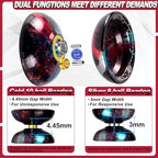 Joleshare T1 dual purpose yoyo showing aviation aluminum finish