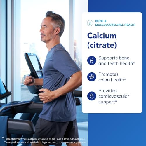 Hypoallergenic bioavailable calcium citrate capsules for teeth and cardiovascular health