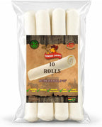 Cowdog Chews Retriever roll 9-10 inch All Natural Rawhide Product (20 Pack) - Image 9