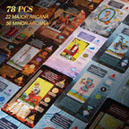 Full 78-card Xsylohxl tarot set in retail packaging