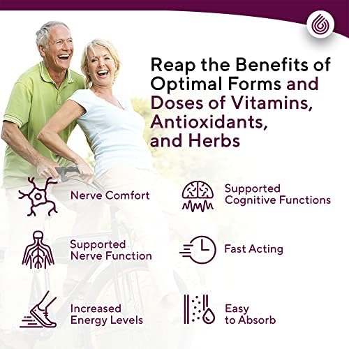 Close up of Nerve Renew Advanced Nerve Support nutritional facts