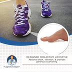 Transparent metatarsal pads for high heels and sneakers to relieve foot pressure