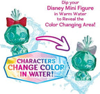 Kids playing with the authentic imported Disney Crystal Surprise slime and mini figures