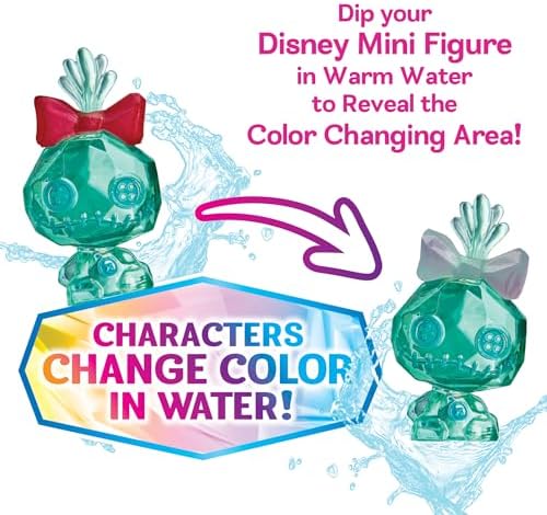 Kids playing with the authentic imported Disney Crystal Surprise slime and mini figures