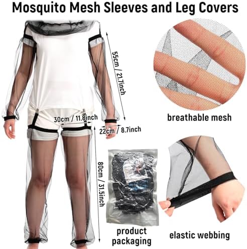Yoojahow mosquito head hat with protective mesh net