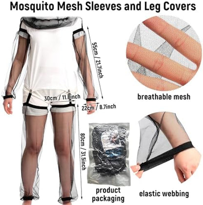 Yoojahow mosquito head hat with protective mesh net