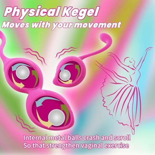 Three different sizes of Ama Choice Kegel exercise weights
