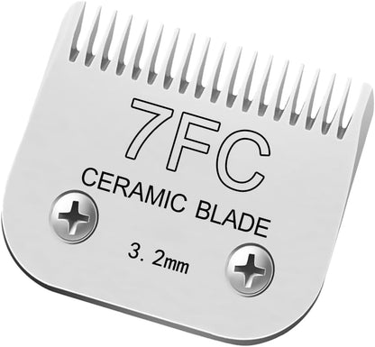 Detachable Pet Clipper Blades Dog Grooming Clipper Replacement Ceramic Blades, Compatible with Andis, Wahl, Oster(Size 10#,Cut Length 1.5mm) - Image 12