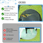 Suction cup mounting brackets installation on glass fish tank.
