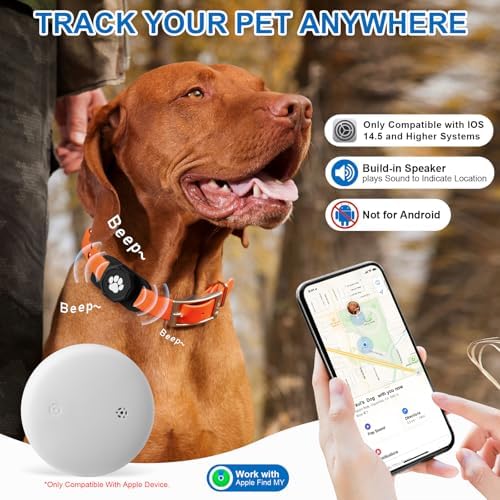 Close up view of the IP68 waterproof Ztobny smart tracker device for cats