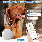 Close up view of the IP68 waterproof Ztobny smart tracker device for cats