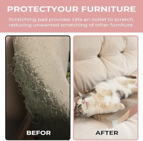 Side view displaying the thick sturdy layers of the recycled pet furniture saver