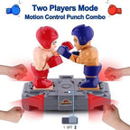 Close up of iPlay, iLearn boxing robot remote controls