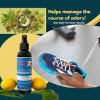Authentic USA imported shoe freshener with tea tree and peppermint