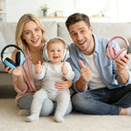 Packaging of authentic USA imported Funbliss baby earmuffs