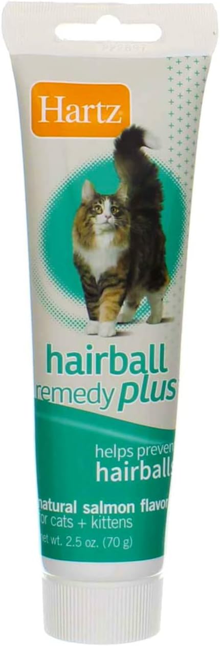 Hartz Hairball Remedy Plus Salmon Flavored Paste for Cats and Kittens, 2.5 Ounce - Image 5